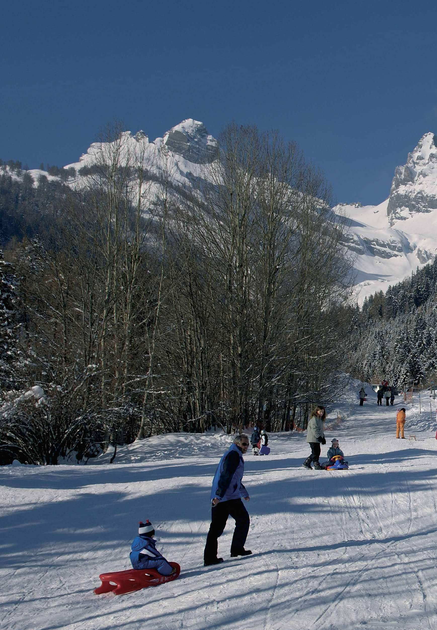 Luge enfant