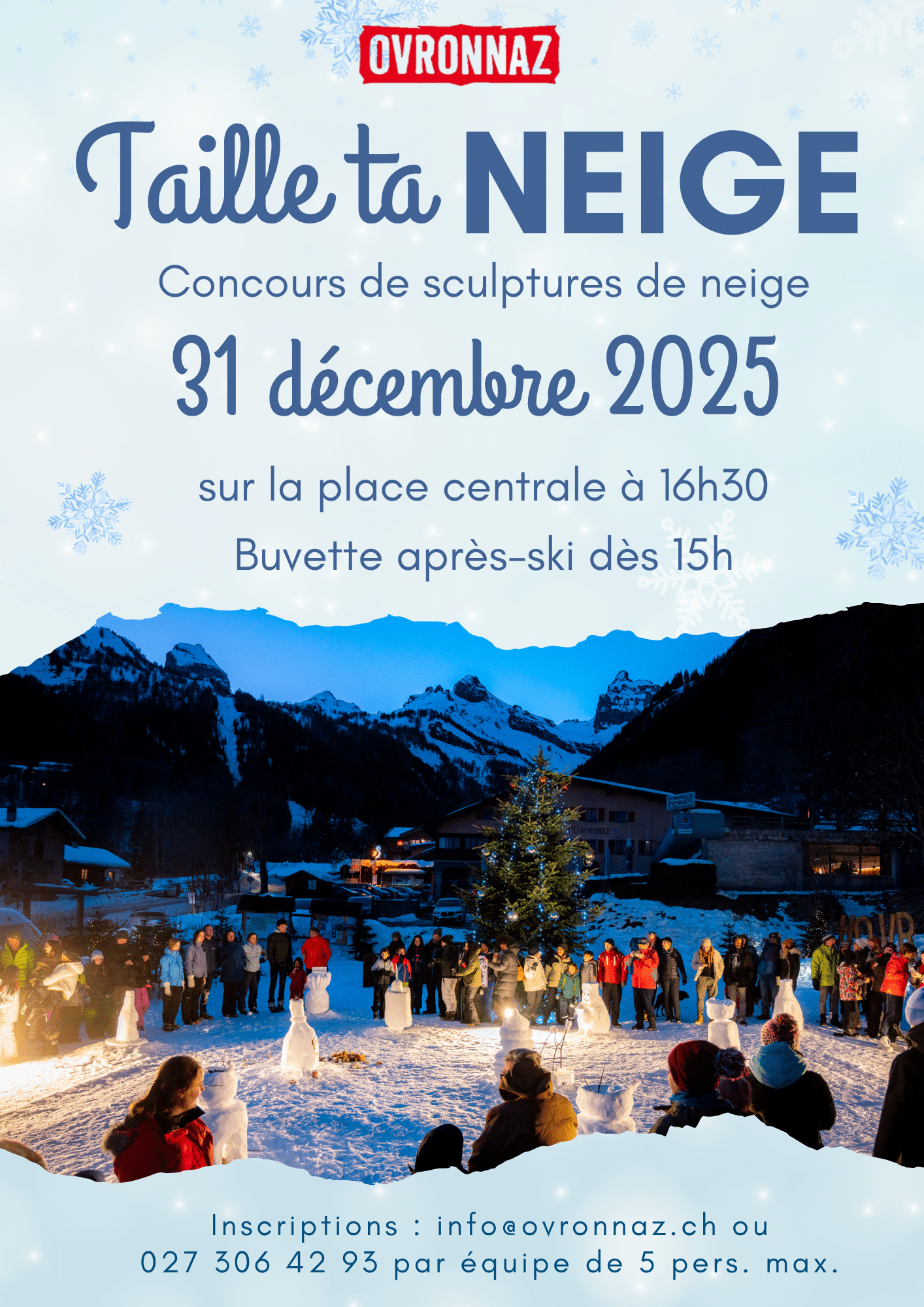 taille ta neige 2025